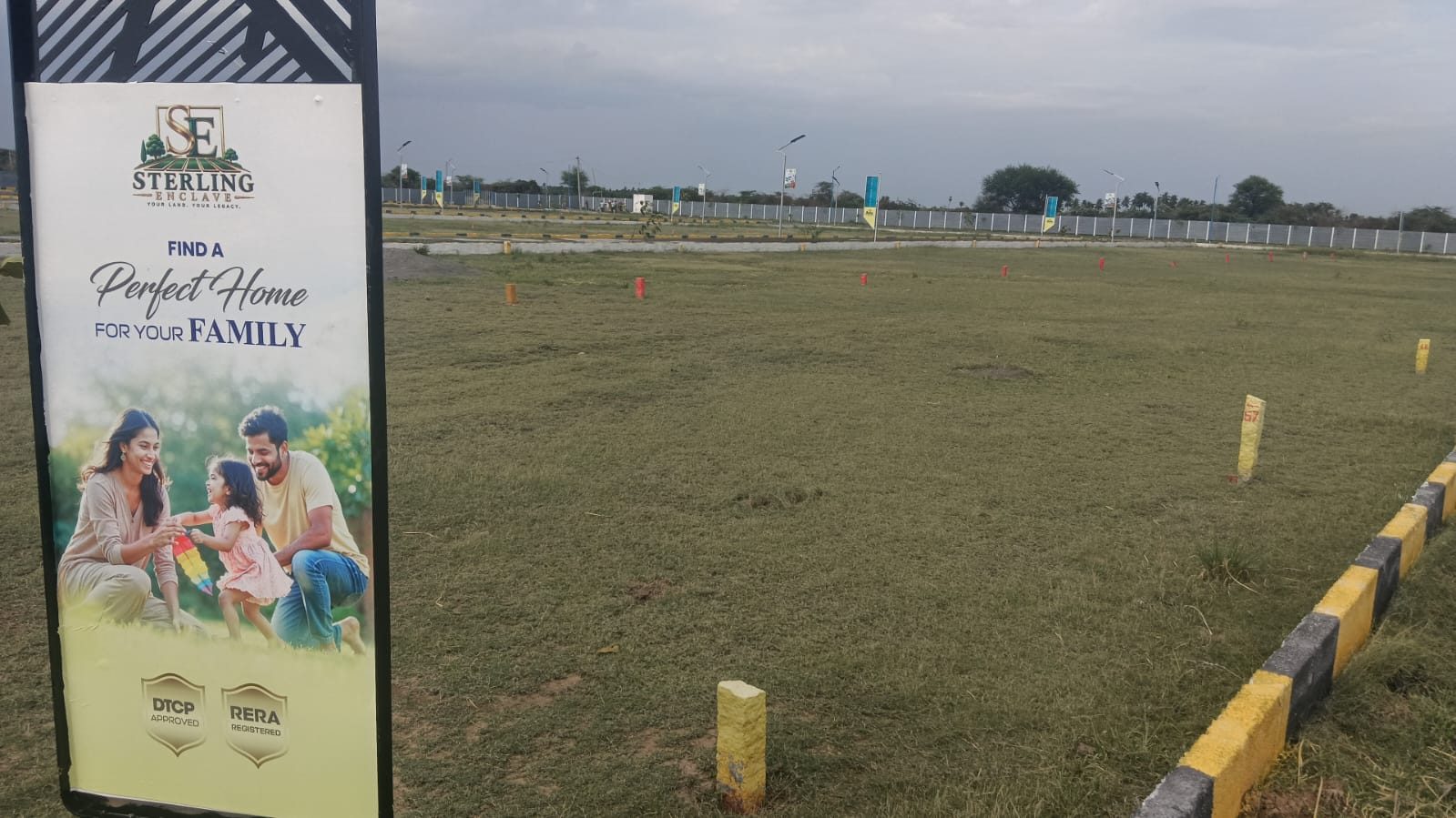Sterling Enclave villa plots site photo, Arcot