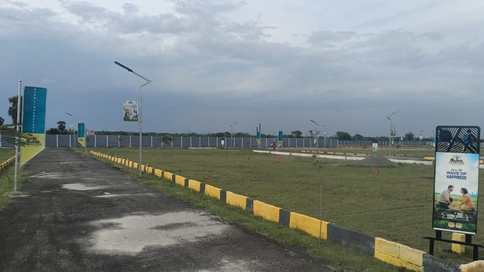 Sterling Enclave RERA registered plots site photo